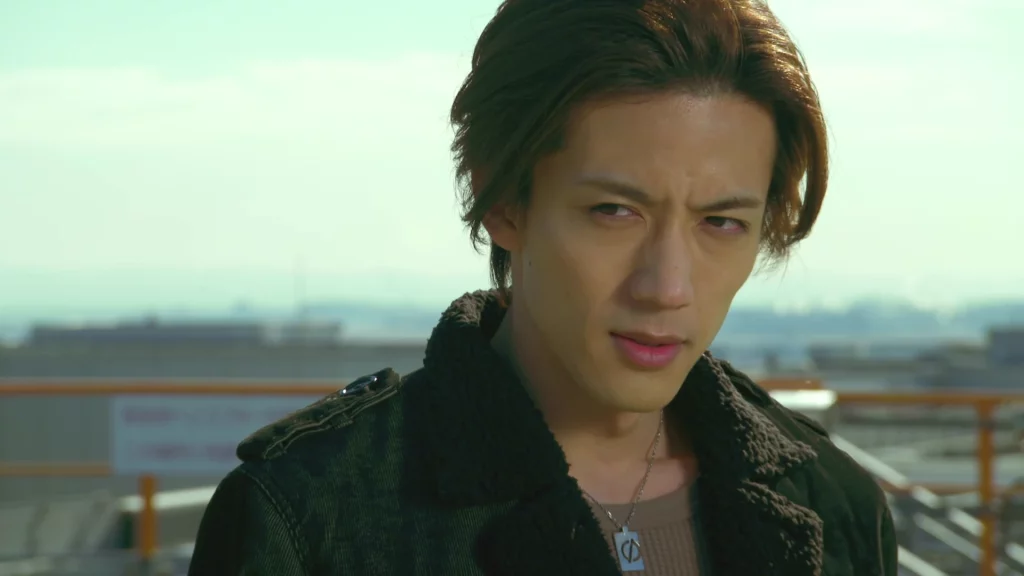 Kento Handa yang berperan sebagai Takumi Inui di Kamen Rider 555.